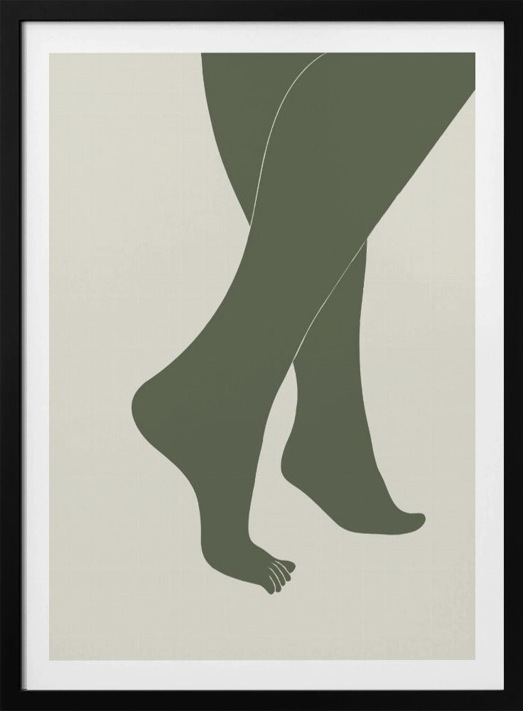 Tip Toe Grün | Poster