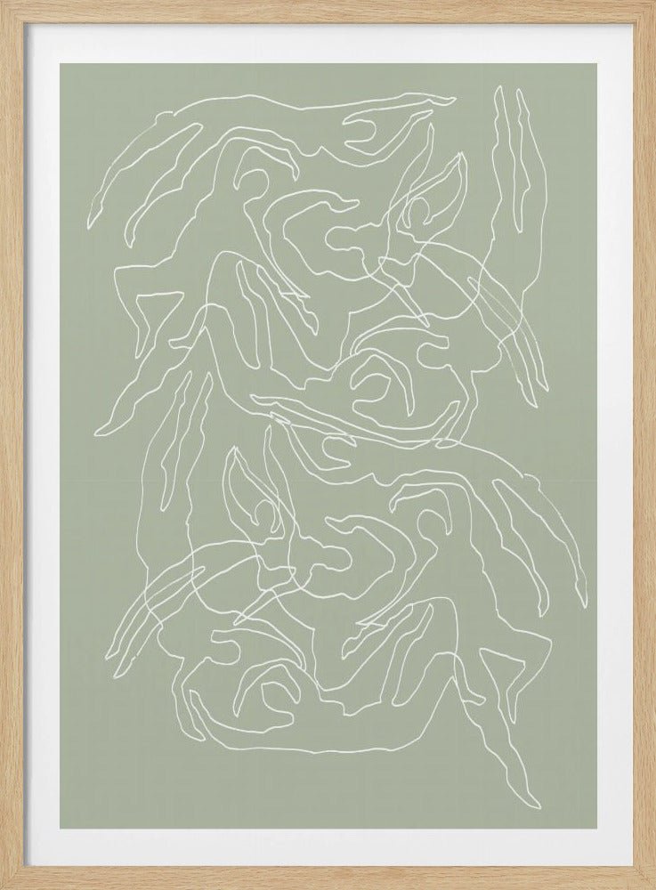 Schwimmer Grün | Poster