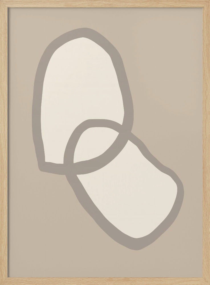 Form 10 Beige | Poster