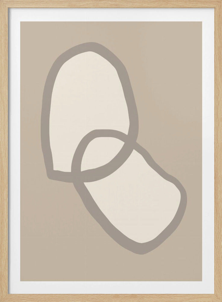 Form 10 Beige | Poster