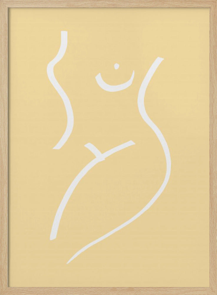 Nacktgelb | Poster