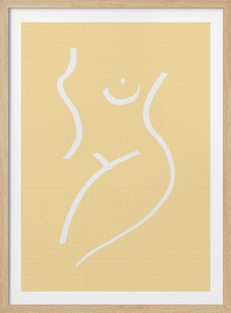 Nacktgelb | Poster