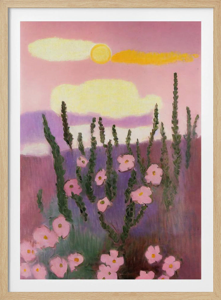 Wüstenblüte Sonnenaufgang | Poster