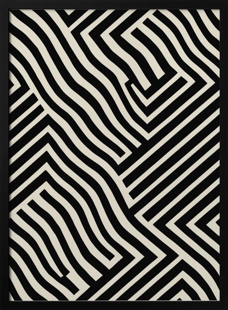 Zebra-Labyrinth | Poster