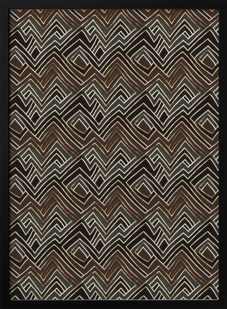 Zickzack-Labyrinth | Poster
