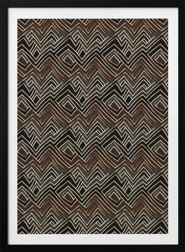Zickzack-Labyrinth | Poster