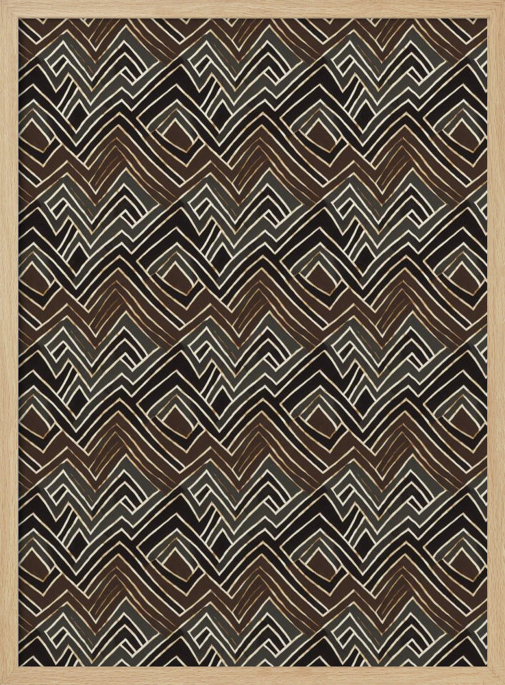 Zickzack-Labyrinth | Poster