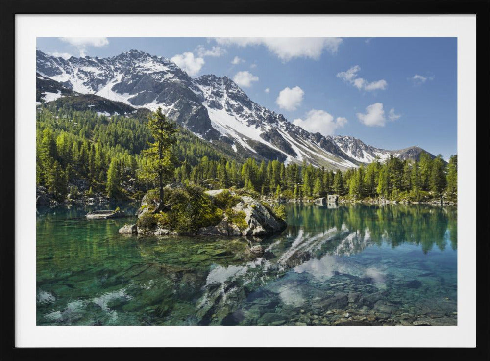 Grüner Bergsee | Poster