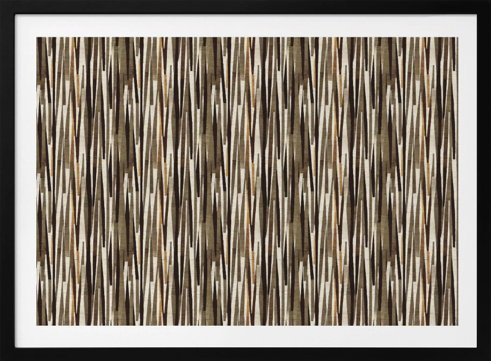 Symmetrische Streifen | Poster