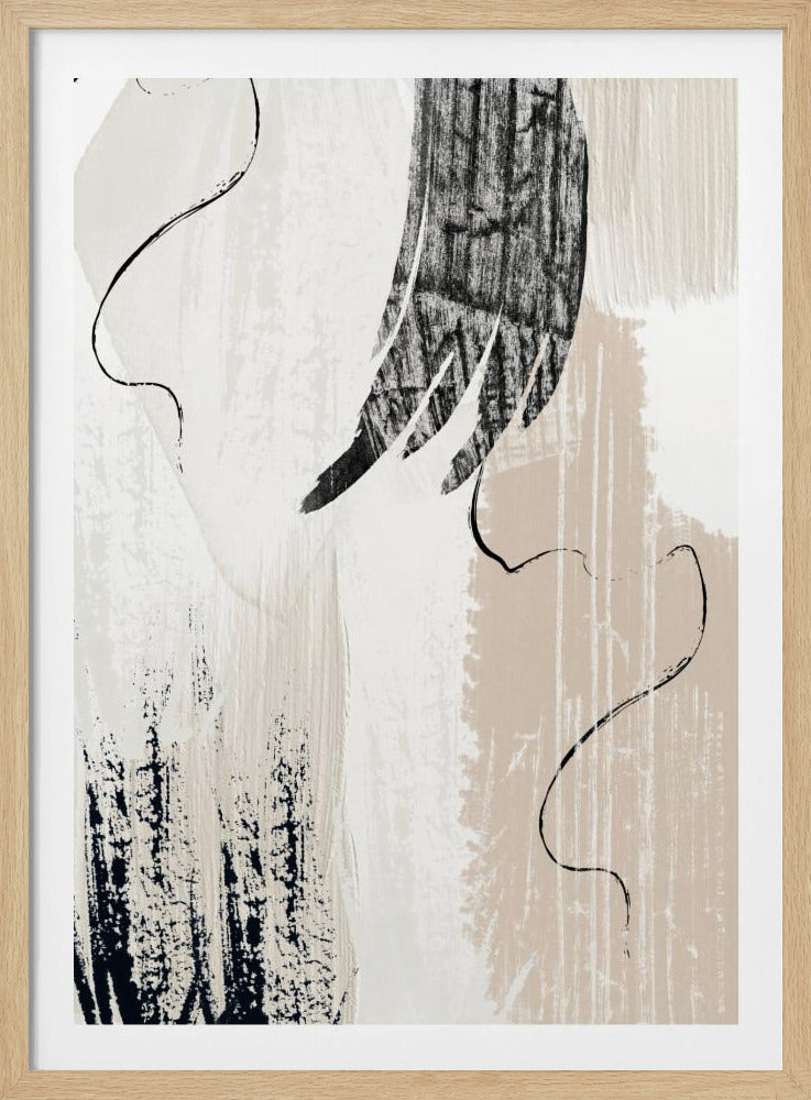 Pinselstriche-2 | Poster