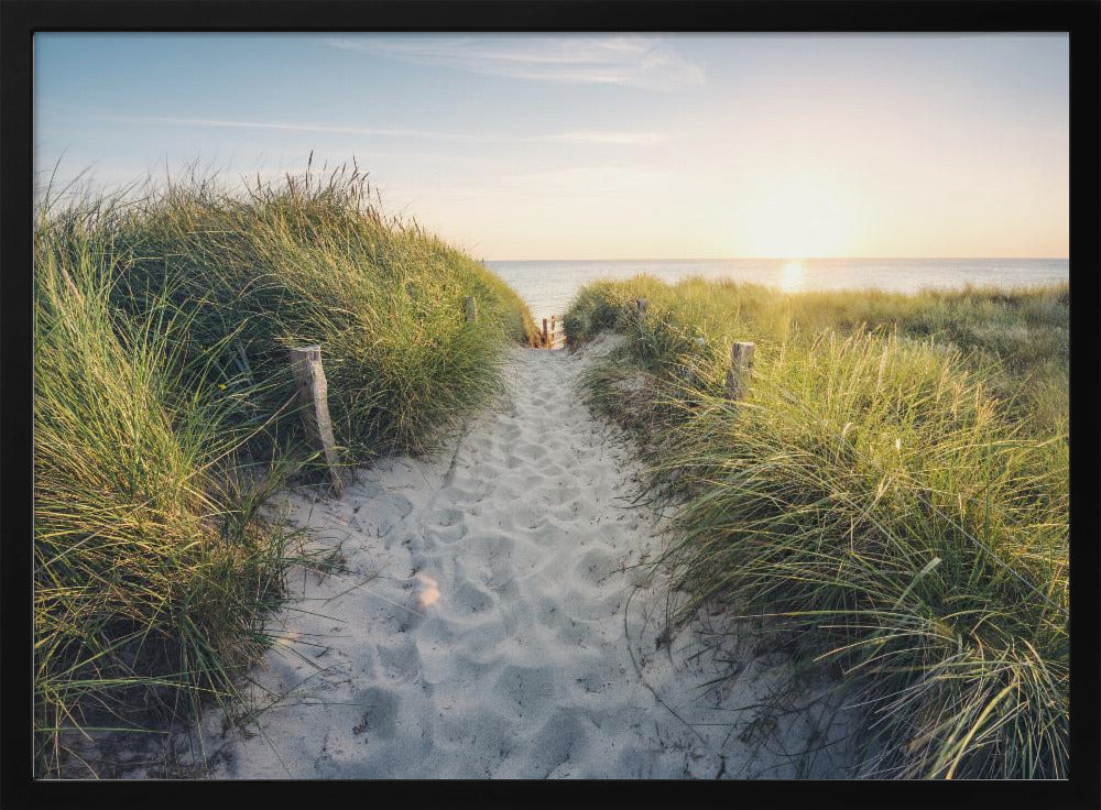 Zum Strand | Poster