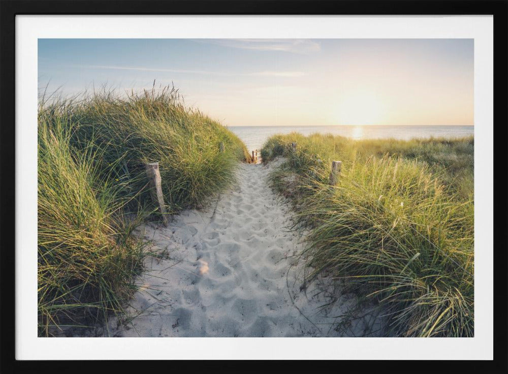 Zum Strand | Poster