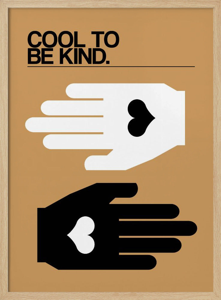 Cool, freundlich zu sein, Wüste | Poster