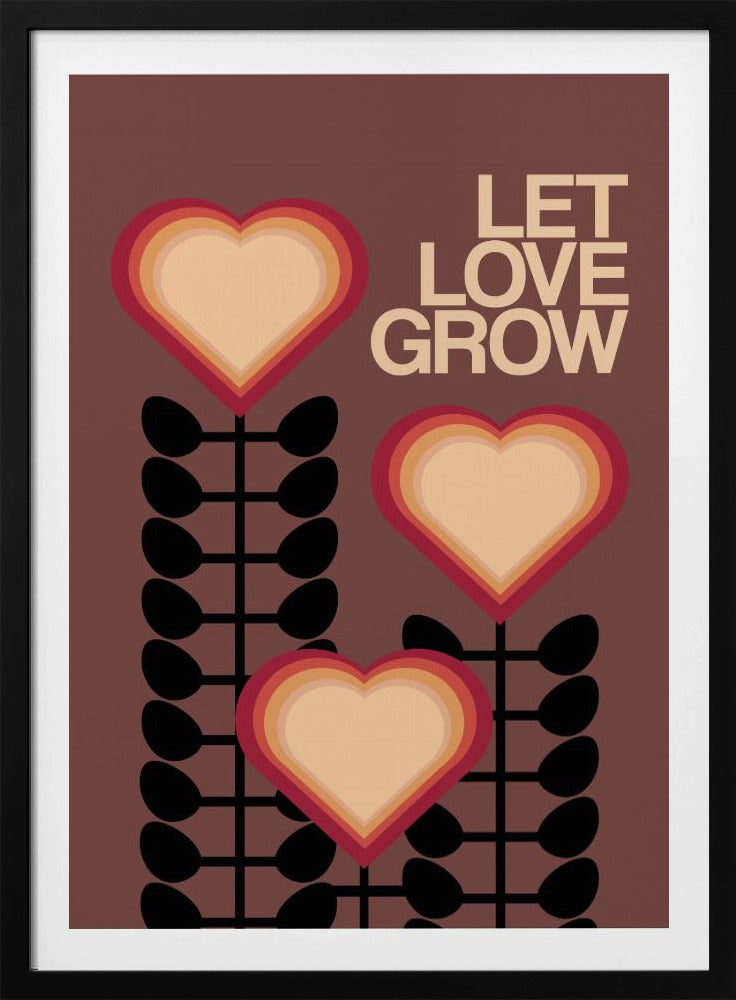 Lass die Liebe braun werden | Poster