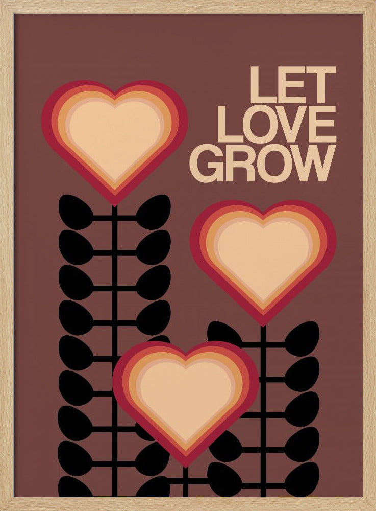 Lass die Liebe braun werden | Poster