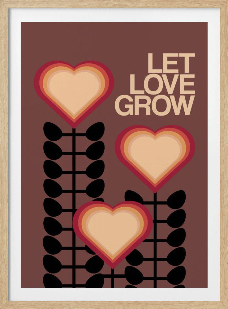 Lass die Liebe braun werden | Poster