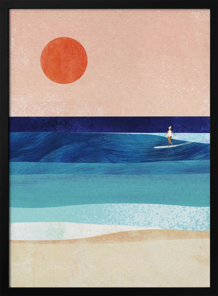 Surf-Mädchen | Poster