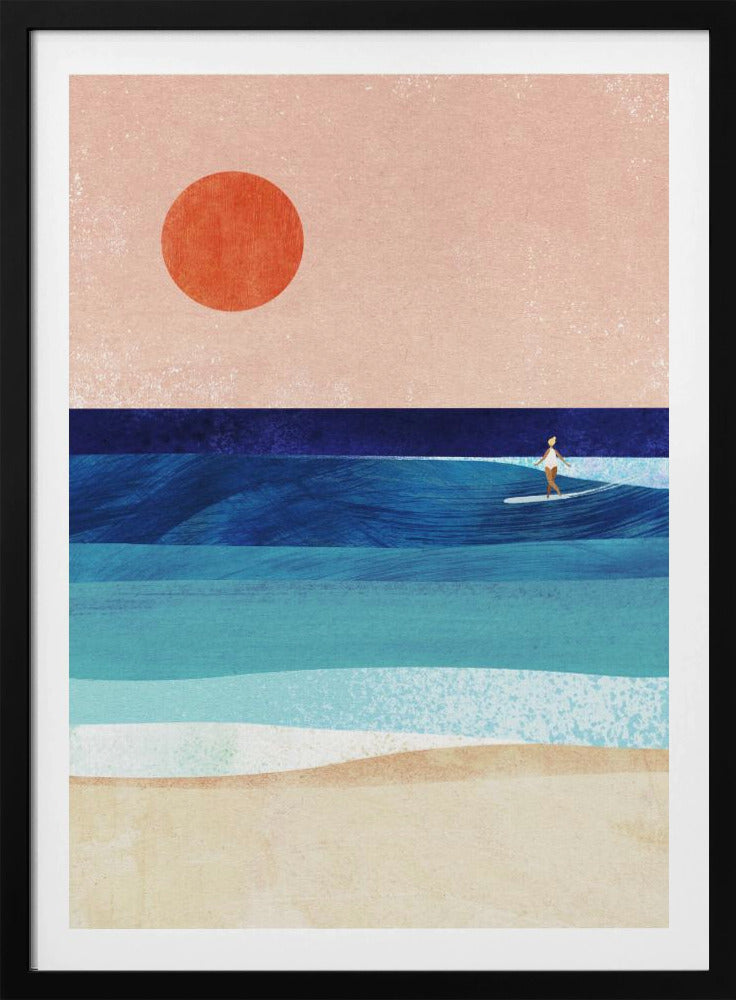 Surf-Mädchen | Poster