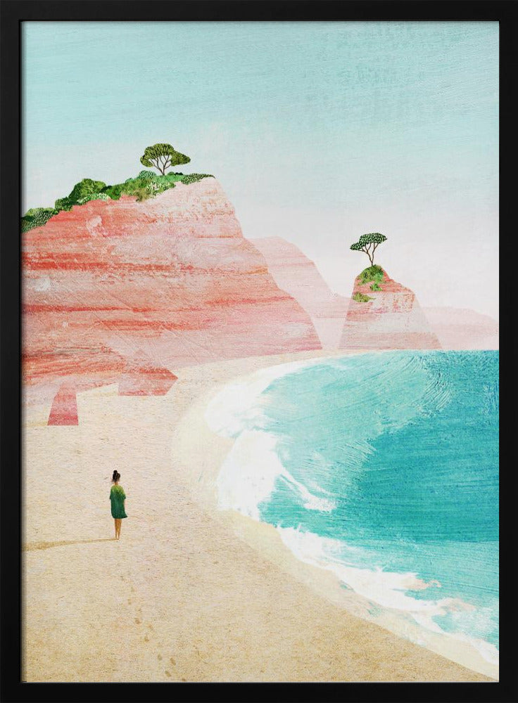 Strandmädchen iv | Poster