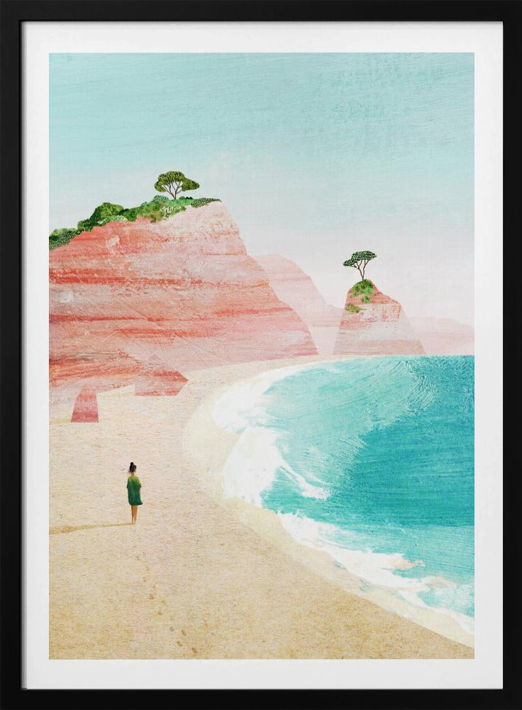 Strandmädchen iv | Poster