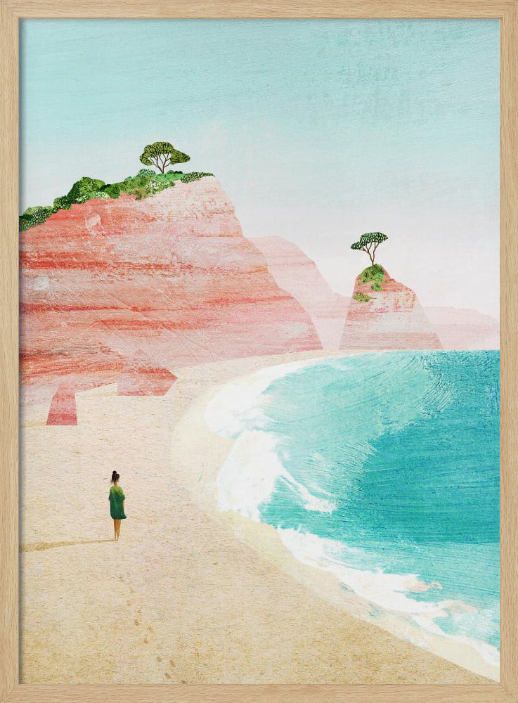 Strandmädchen iv | Poster