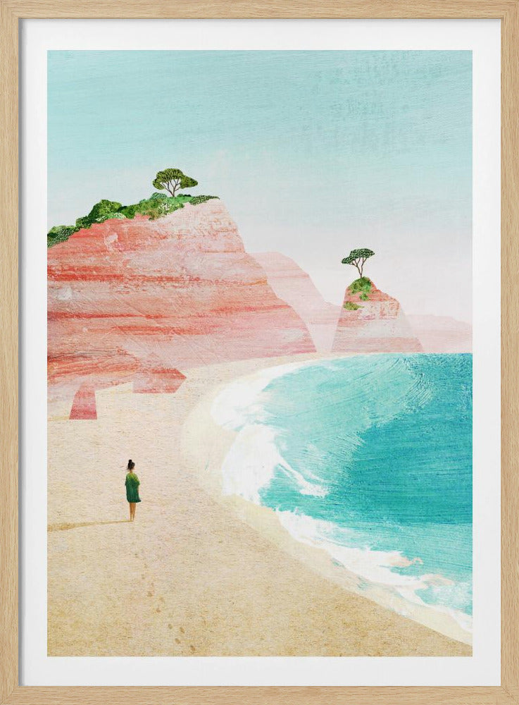 Strandmädchen iv | Poster