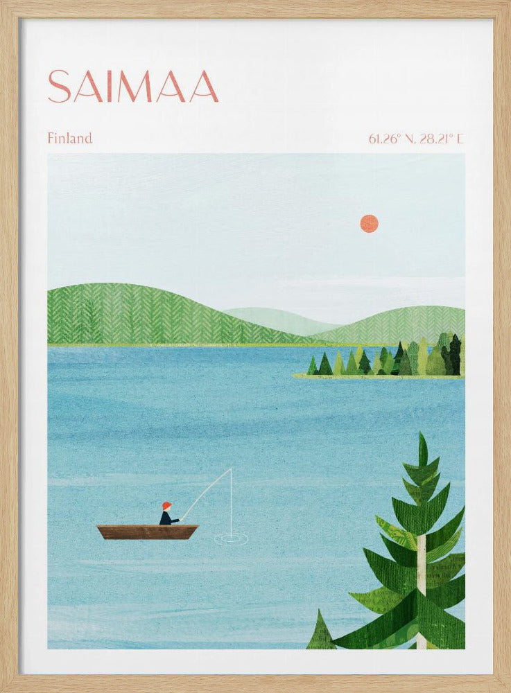 Saimaa-See, Finnland | Poster