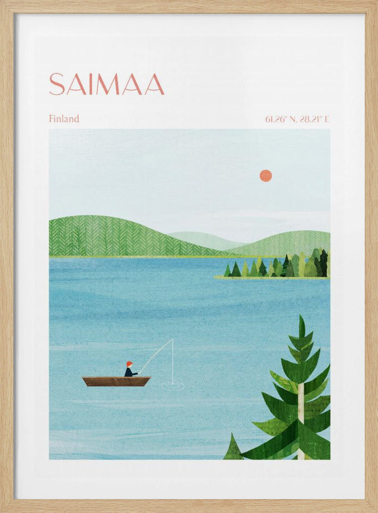 Saimaa-See, Finnland | Poster