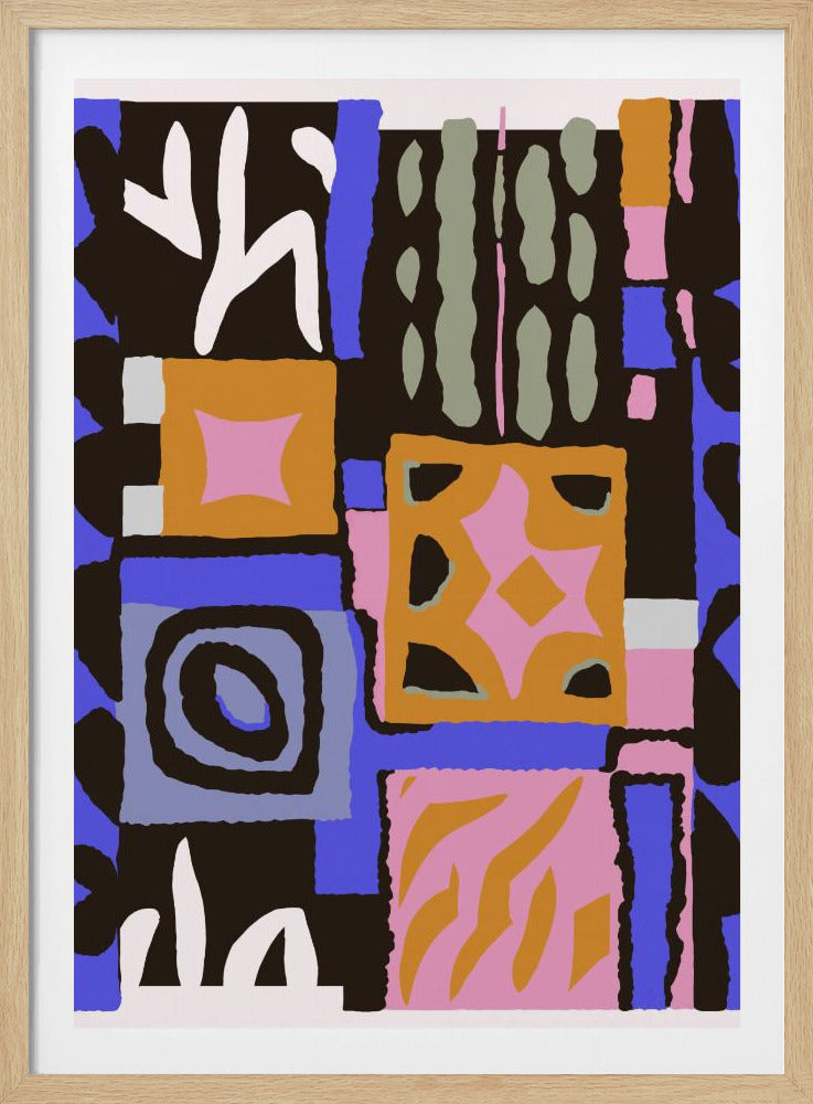 Bunte Geometrie | Poster