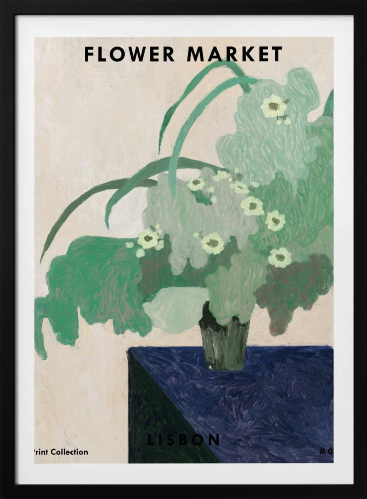 Blumenmarkt. Lissabon | Poster
