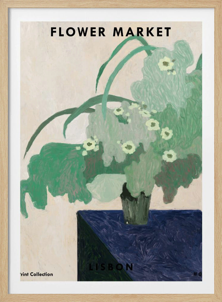 Blumenmarkt. Lissabon | Poster