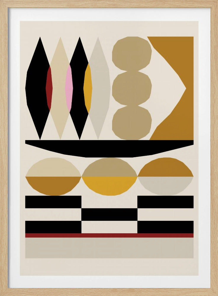 Abstrakte Komposition 25 | Poster