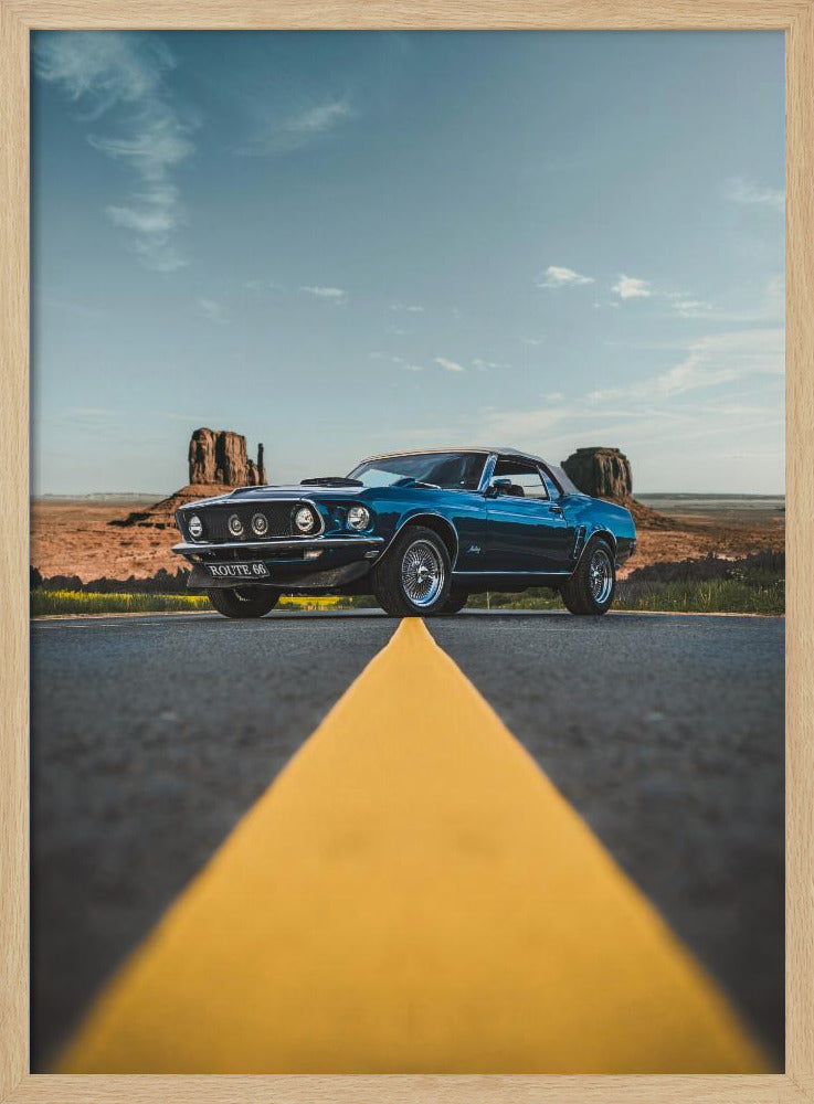 Amerikanische Pferdestärken | Poster