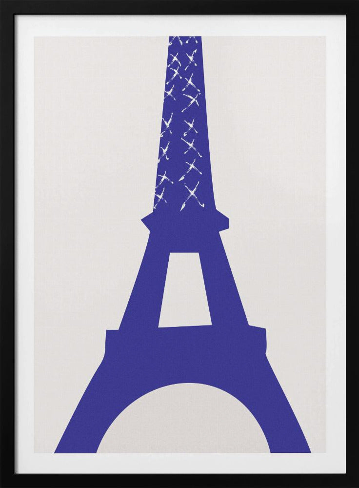 Eiffelturm Blau | Poster