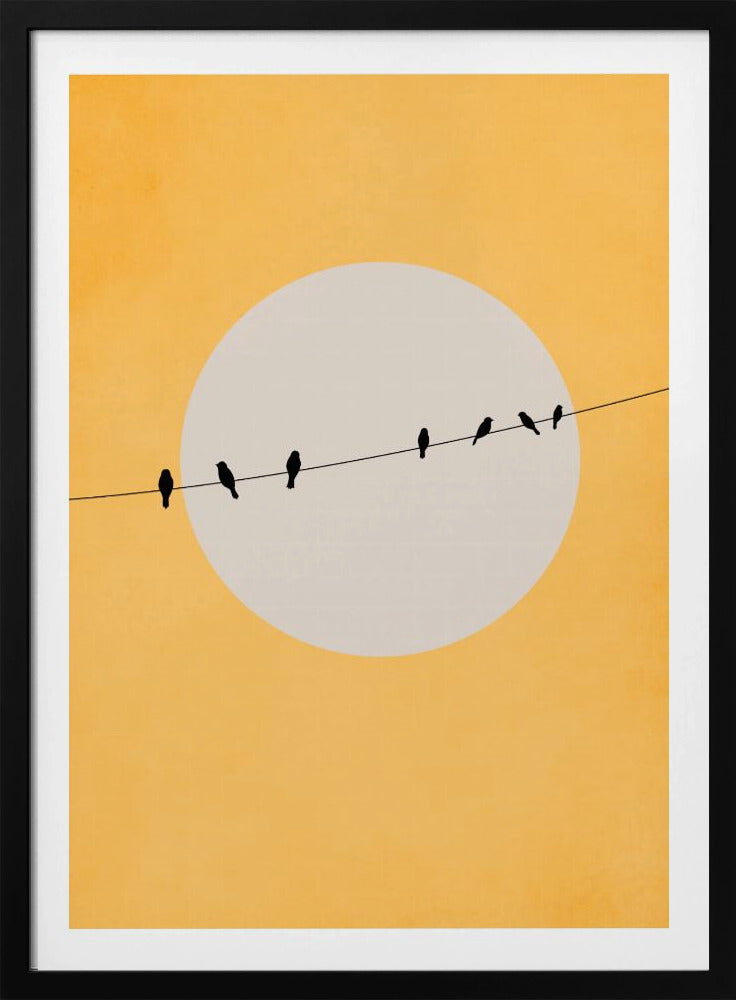 Zwitschern und Chillen | Poster