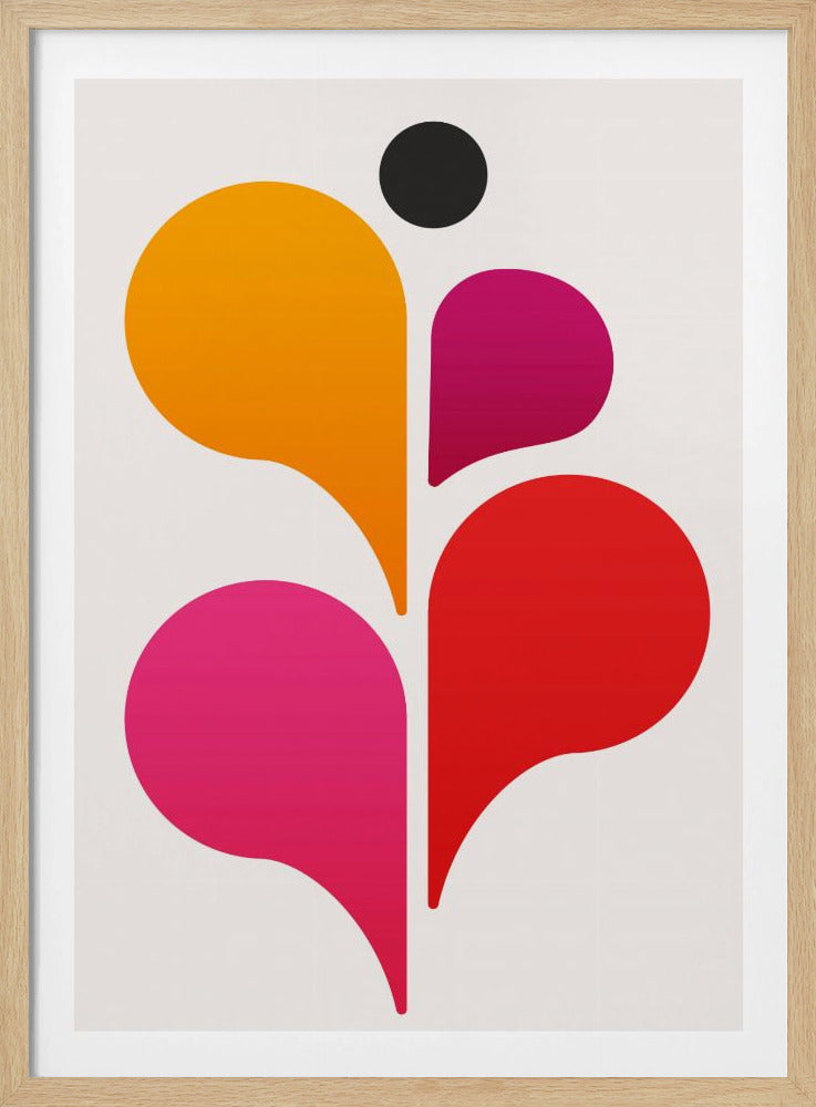 Abstrakte Tänzerin | Poster