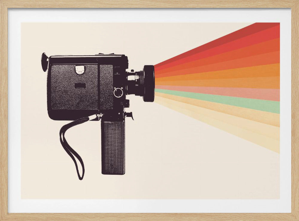 Filmkamera Regenbogen | Poster