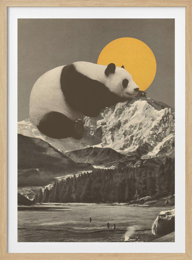 Nickerchen des Großen Pandas | Poster