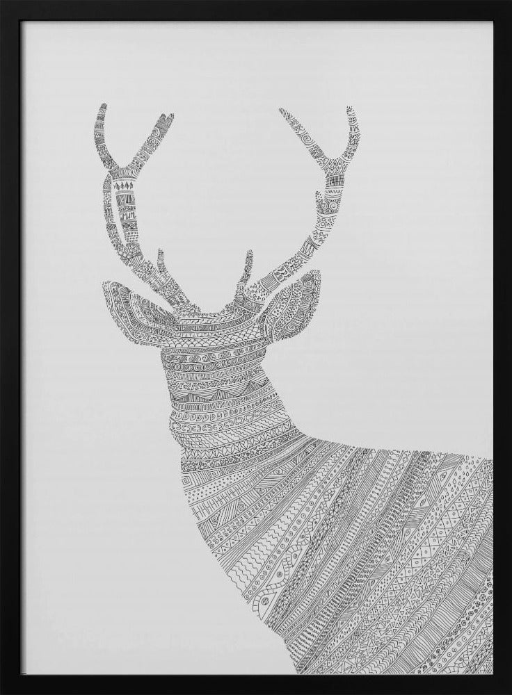 Hirschgrau | Poster