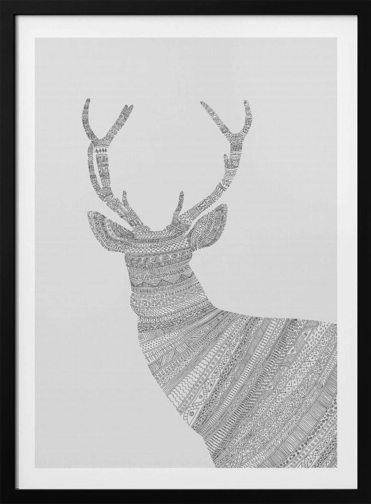 Hirschgrau | Poster