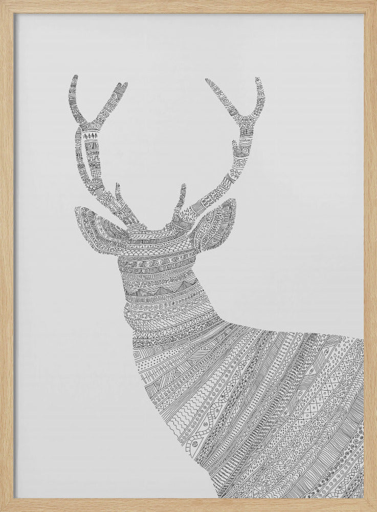 Hirschgrau | Poster