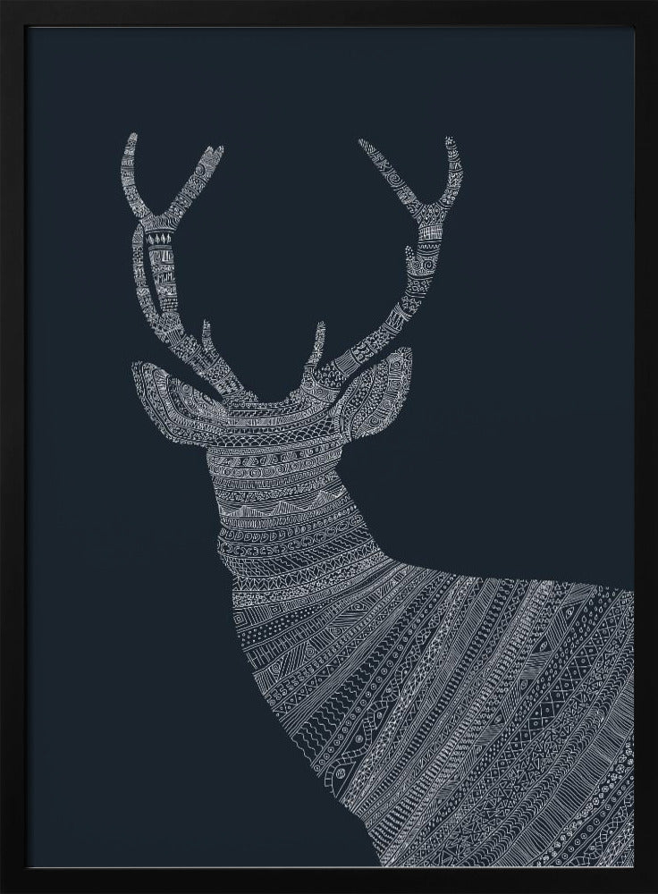 Hirschblau | Poster