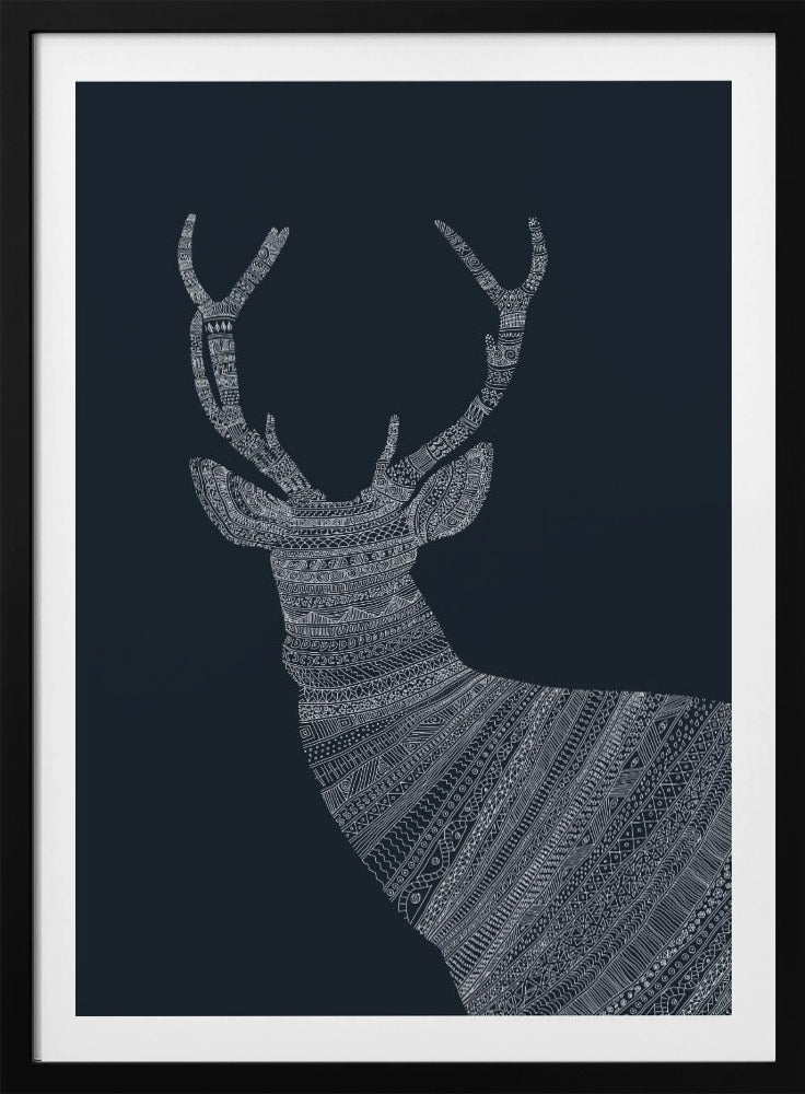 Hirschblau | Poster