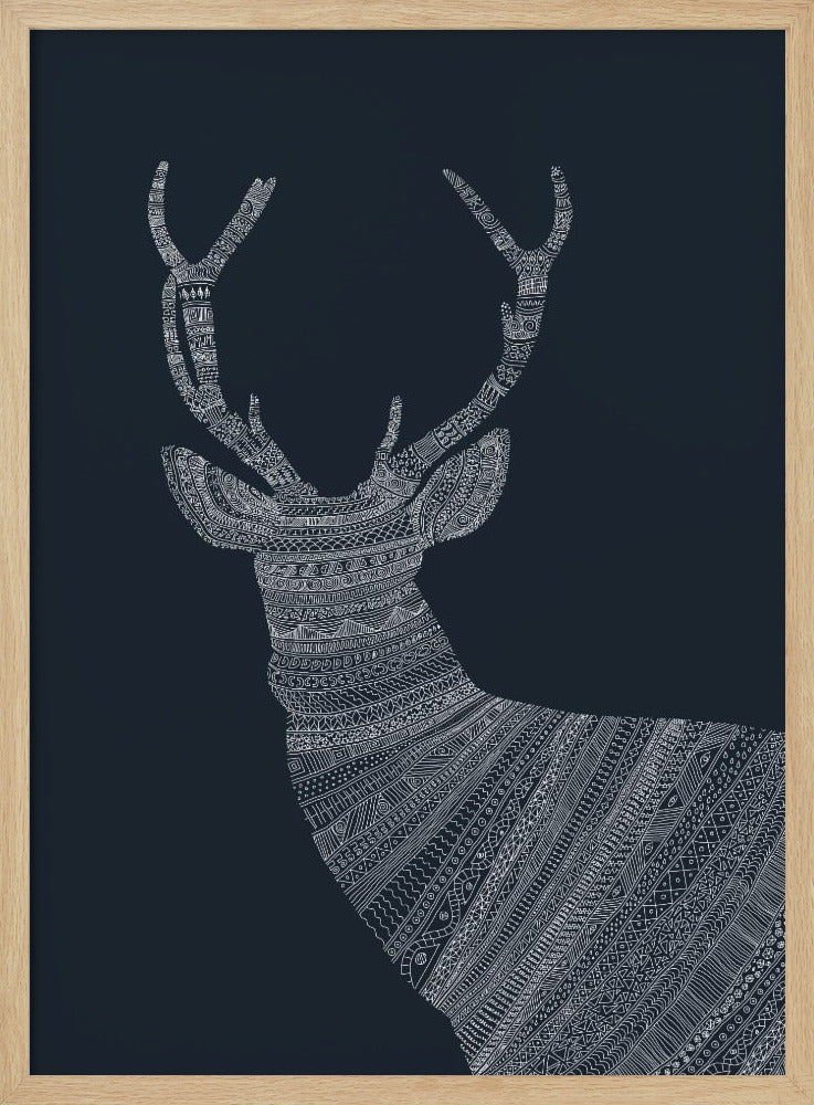 Hirschblau | Poster
