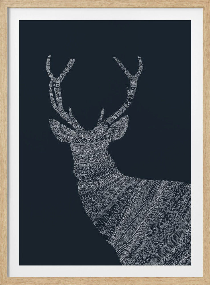 Hirschblau | Poster