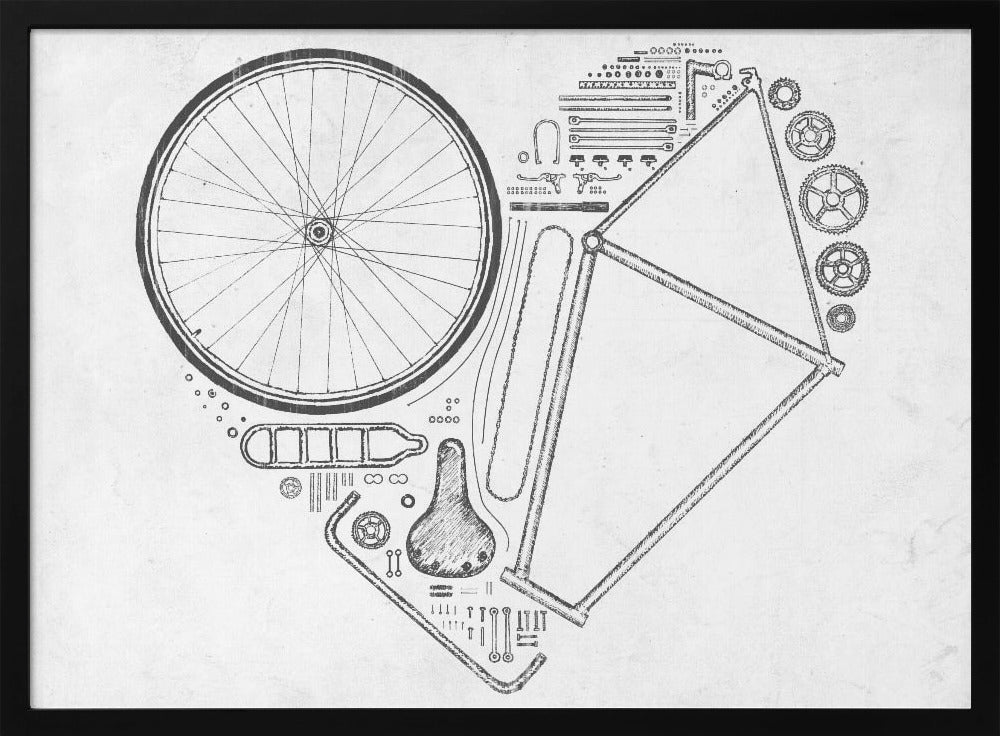 Love Bike Nr. 1 | Poster