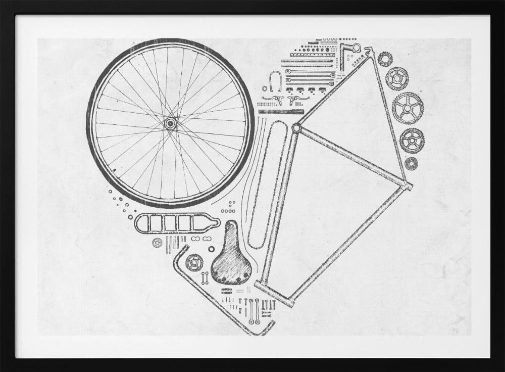 Love Bike Nr. 1 | Poster