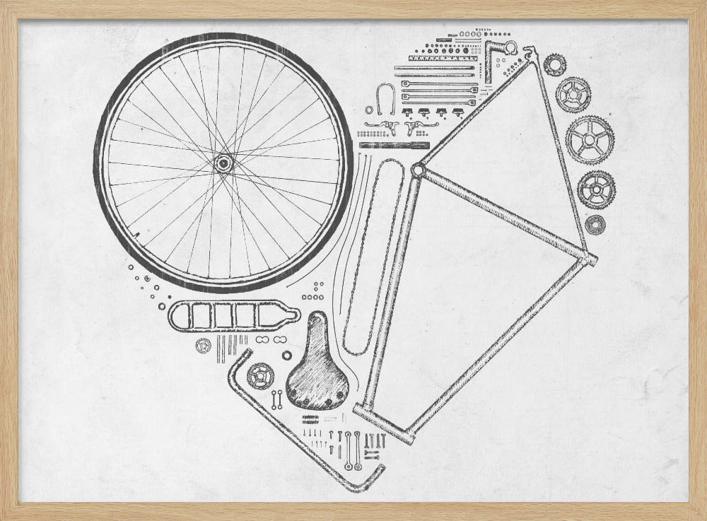 Love Bike Nr. 1 | Poster