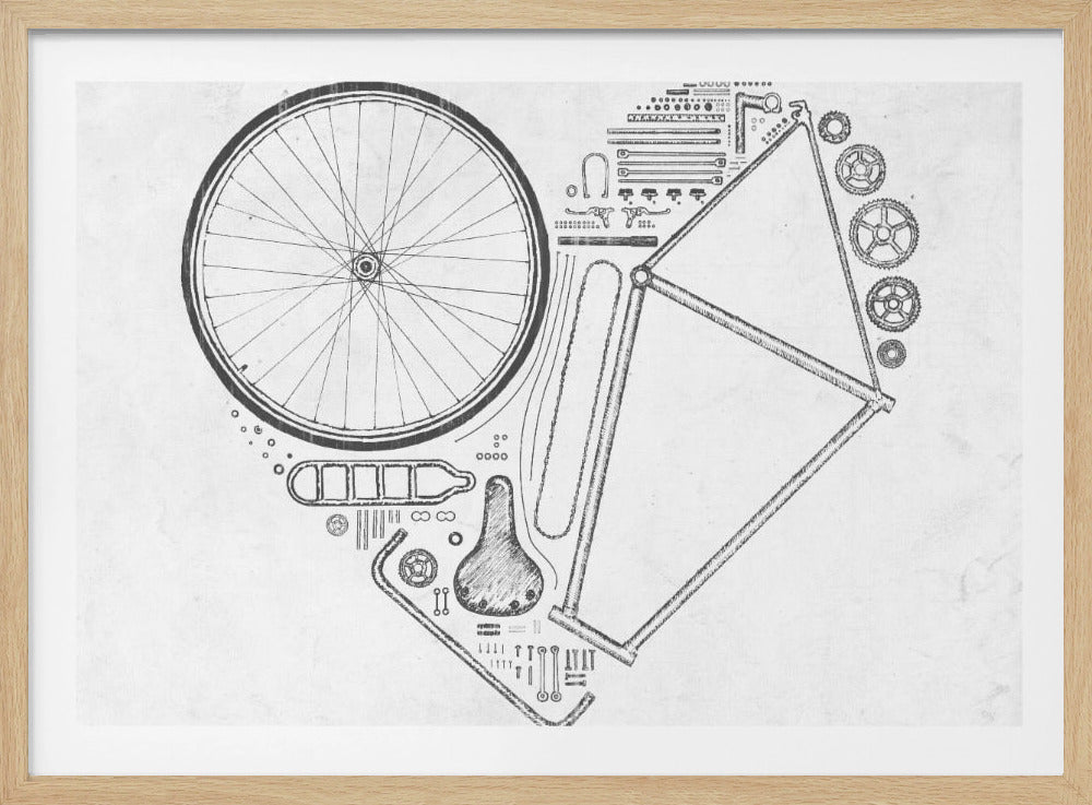 Love Bike Nr. 1 | Poster