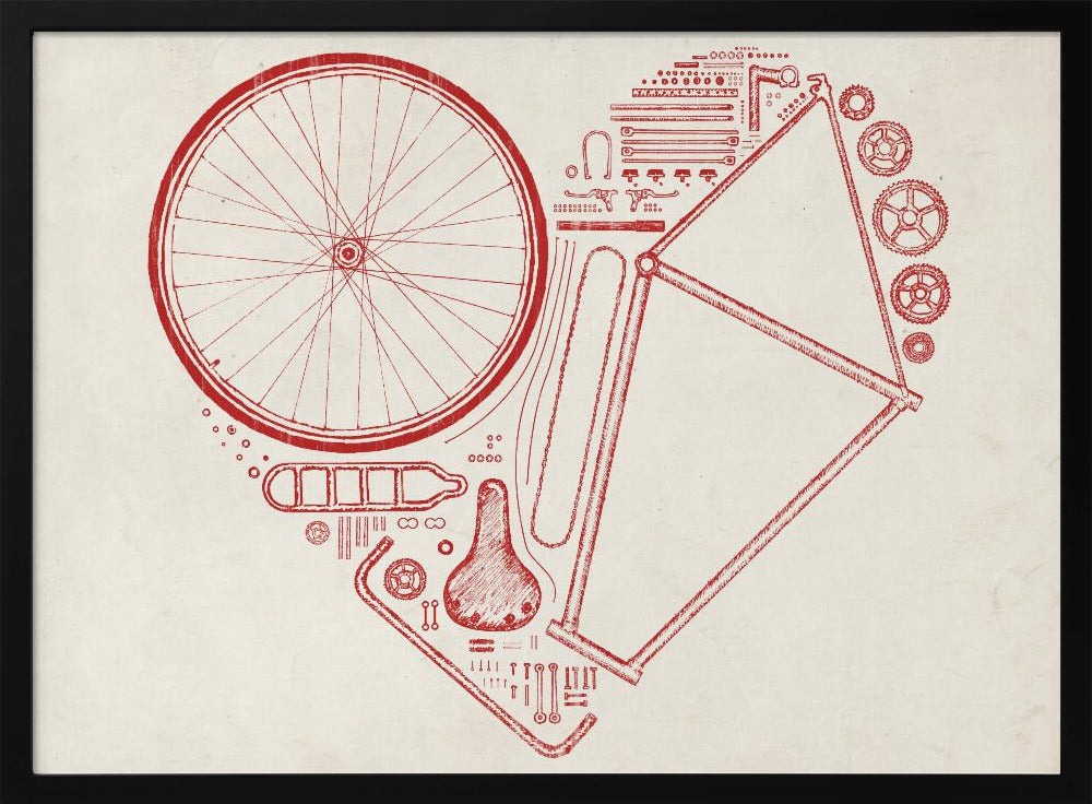 Love Bike Nr. 2 | Poster